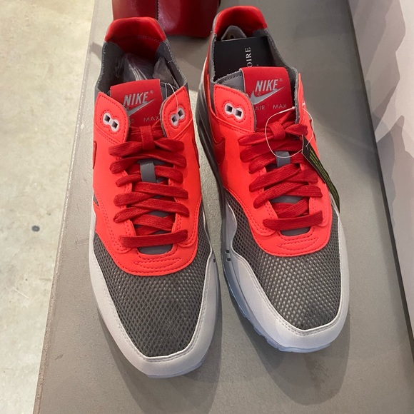 Nike Air Max 1 CLOT Kiss of Death Solar Red Sneakers - Picture 2 of 5